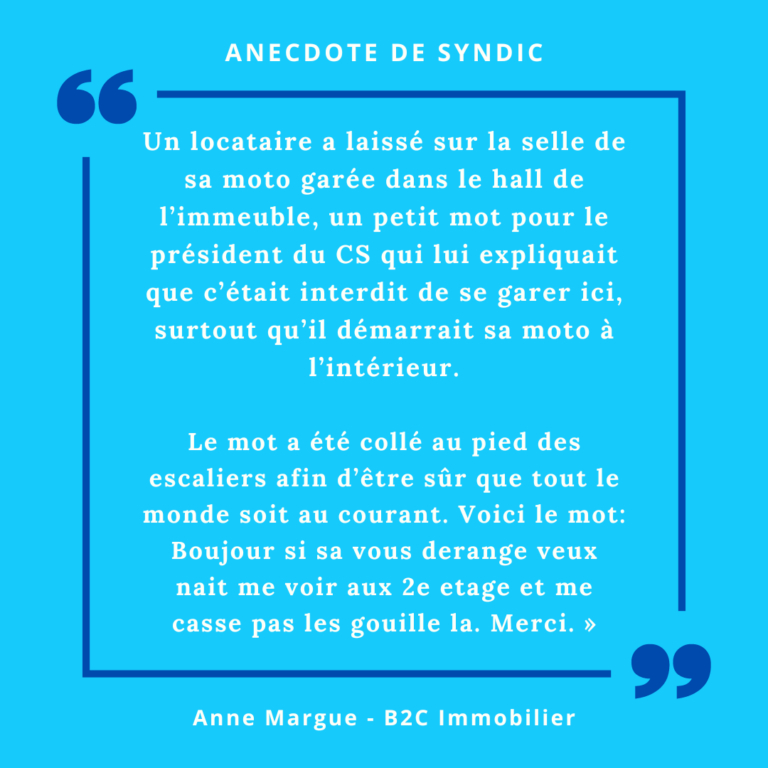 Anecdote 1 - Anne Margue