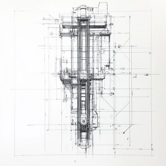 Plan d'un ascenseur