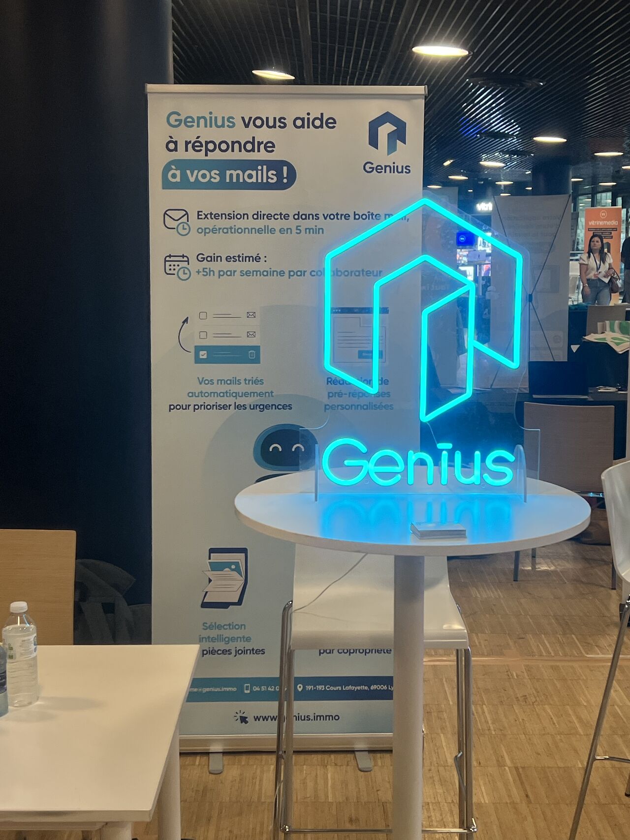 Le stand Genius au salon ImmoPro Tour de Bordeaux
